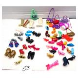 Vtg Barbie Shoes & Bags