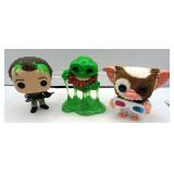 Ghostbusters Funko Pops & Flocked Gizmo (Gremlins)