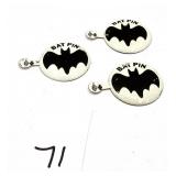 1060's Batman Buttons unfolded