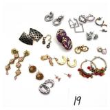 Pierced Earring Lot