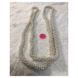 23' Faux Pearl necklace