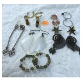 7 Pairs of Pierced Earrings