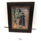 Sandra Somers Folk Art The Garden Witch