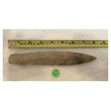 Large Chert Blade 8' Found in Indiana