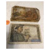 1943 Bangue De France 10 Frances Dix WWII