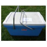 Vtg Coleman Cooler Aluminum Handles