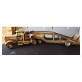 Nylint Brown Muscle Mover Semi Cab & Trailer