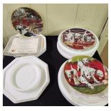 Fireman Collectible Plates  (3)