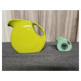 Fiesta Pitcher and Mini Disc Pitcher