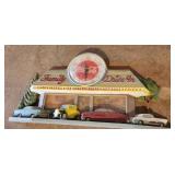 Coca Cola Family Drive In Clock