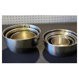 Nesting Stainless Steel Mixing Bowls