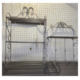 Black Metal Wall Mount Shelves