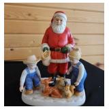 Denim Days Figurine Sharing Christmas Spirit