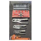 Craftsman Tap & Die Kit, Auto Lock Pliers