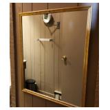 Gold Frame Mirror