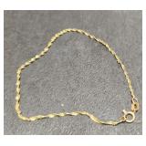 14K Gold 7' Bracelet