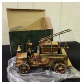 Tin Fire Truck Music Box, Smoke Gets in your Eyes