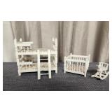 Dollhouse Child's Bedroom Furniture Set