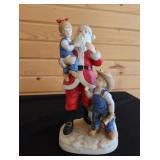 Denim Days Homco Figurine 8951 I Love Santa