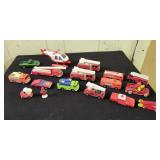Matchbox Fire trucks, Fire Hydrant & Snoopy