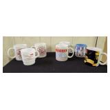 Rushville & Firehouse Restaurant Coffee Cups,