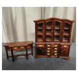 Dollhouse Furniture china cabinet 1:12 scale