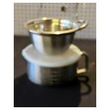 Stainless Steel Bowl and Stainless Bowl with Lid
