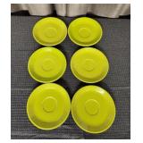 Fiesta Lemongrass 6' Saucers (6)