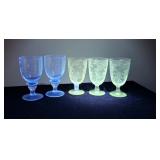Glass Wine Goblets