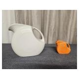 Fiesta Pitcher and Mini Disc Pitcher