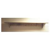 Pine Heart Wall Shelf