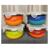 Fiesta Stainless Steel Prep Bowls