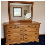 United Furniture Corp. Dresser with Mirror