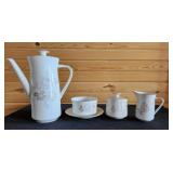 Johann Haviland Teapot, Gravy Bowl, C&S