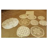 Doilies, Various sizes and patterns (10)