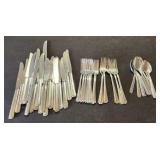 Stainless Steel Flatware Knifes, Spoon &  Forks