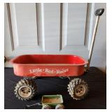 Little Red Racer Wagon & John Deere Wagon