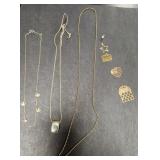 Necklaces (3) and Pendant/Charms (5)