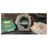 Longaberger Tie Ons & Collectors Club Frame, Pin