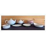 Teapots, Ramekin, Saucer, plate