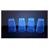 Drinking Glasses, Vintage, glowing