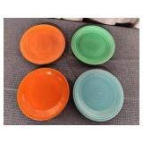 Fiesta Salad Plates, 7-1/4' (4)