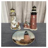 David Brown Lighthouse Plate & Lighthouses