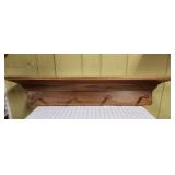Longaberger Wood Plate Shelf w/ Pegs