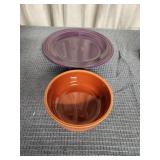 Fiesta Cereal Bowl & Serving Platter