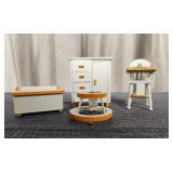 Dollhouse Child's Bedroom Furniture Set