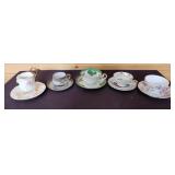 Tea cups and Saucers (5 sets)