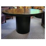 Office Table Black Round