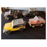 Jeep Diecast Toy Vehicles (3) One Jeep is Coke Can