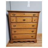 United Furniture Corp. Light Wood Chest of Drawers